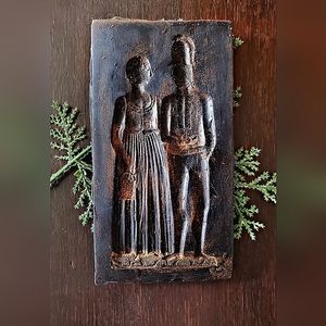 Blackened Beeswax Ornament